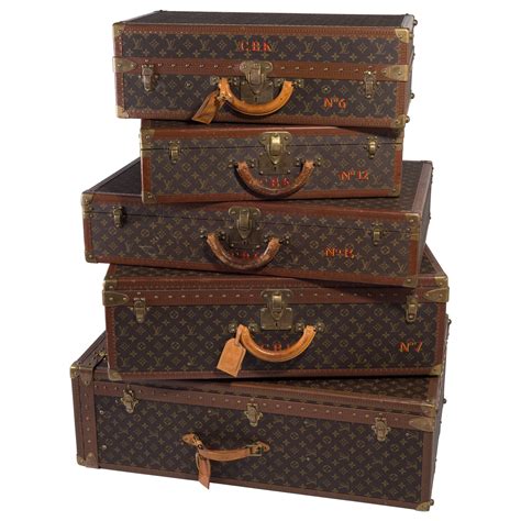 louis vuitton luggage chest.